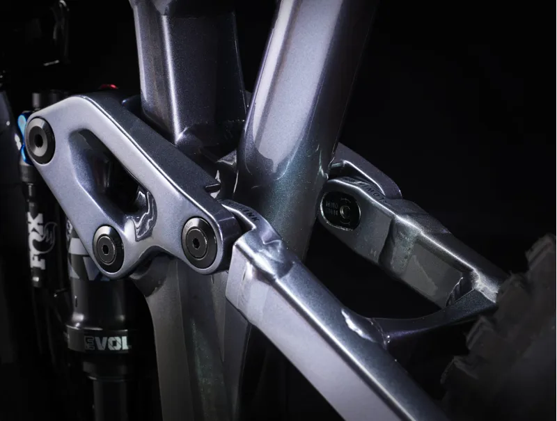 Trek Fuel EX 8 XT Gen 6 Full Suspension Mountain Bike 2024 in Galactic Grey/Black Fade-3